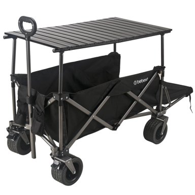 CARRO DE ARRASTRE 3 EN 1 OUTDOOR NEGRO - 3