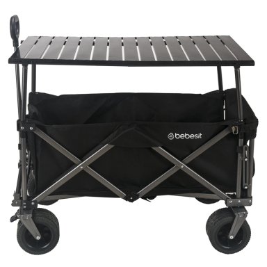 CARRO DE ARRASTRE 3 EN 1 OUTDOOR NEGRO - 5