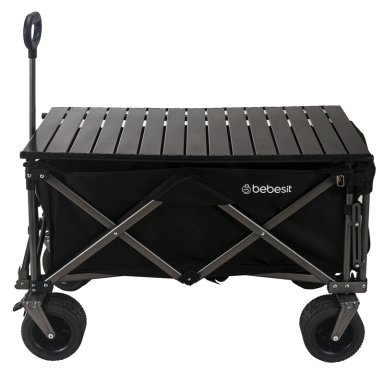 CARRO DE ARRASTRE 3 EN 1 OUTDOOR NEGRO - 6
