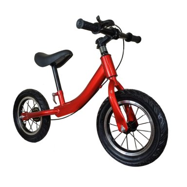 BICICLETA DE APRENDIZAJE NIÑOS Y NIÑAS INFANTIL FRENOS ROJA - 1