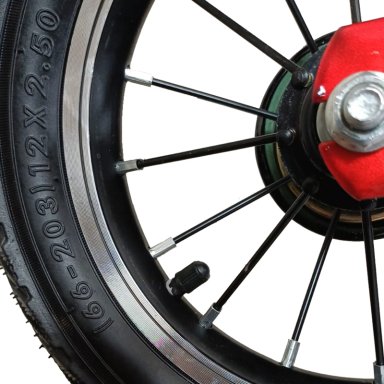 BICICLETA DE APRENDIZAJE NIÑOS Y NIÑAS INFANTIL FRENOS ROJA - 4
