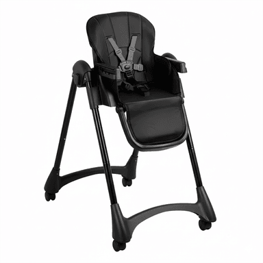 SILLA DE COMER BEBE EASY EAT NEGRO - 2