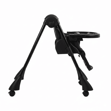 SILLA DE COMER BEBE EASY EAT NEGRO - 5