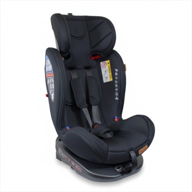 SILLA DE AUTO SATURN 360° PREMIUM BLACK - 4