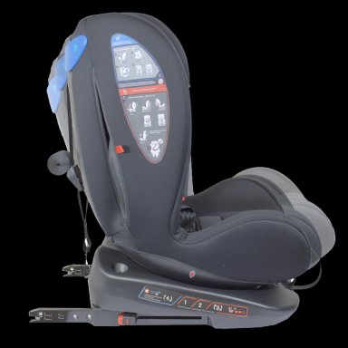 SILLA DE AUTO SATURN 360° PREMIUM BLACK - 7