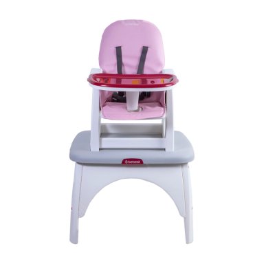 SILLA DE COMER ESCRITORIO BALANCIN EAT&SWING ROSADA BEBESIT - 2