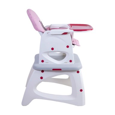 SILLA DE COMER ESCRITORIO BALANCIN EAT&SWING ROSADA BEBESIT - 3