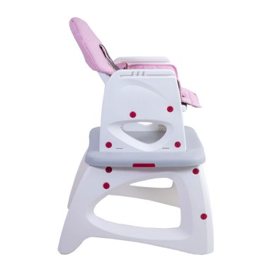 SILLA DE COMER ESCRITORIO BALANCIN EAT&SWING ROSADA BEBESIT - 4