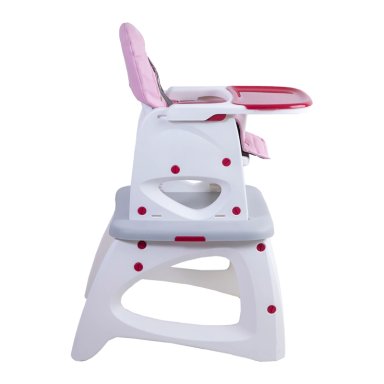 SILLA DE COMER ESCRITORIO BALANCIN EAT&SWING ROSADA BEBESIT - 5