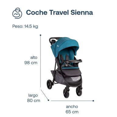 COCHE TRAVEL SIENNA AZUL - 8