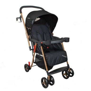 COCHE PASEO TWISTER GOLD NEGRO - 1