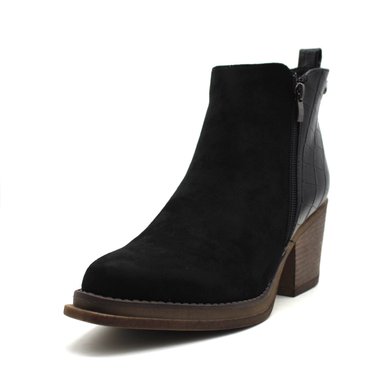 BOTÍN MUJER NEGRO C7301 CASUAL - 4