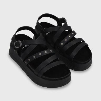 BOTÍN MUJER NEGRO C7301 CASUAL - 8