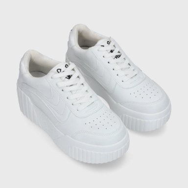 ZAPATILLA BLANCA MUJER 13142 - 3
