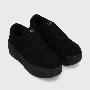 ZAPATILLA NEGRA MUJER 1314223 - 3