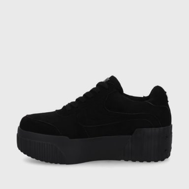 ZAPATILLA NEGRA MUJER 1314223 - 4