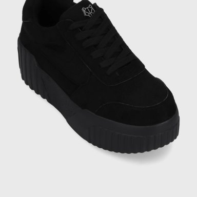 ZAPATILLA NEGRA MUJER 1314223 - 6