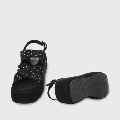 ZAPATILLA NEGRA MUJER 1314223 - 7