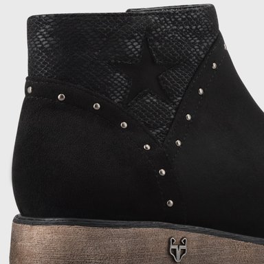 BOTIN NEGRO MUJER 15112 - 4