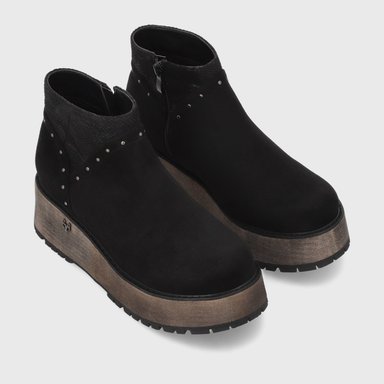 BOTIN NEGRO MUJER 15112 - 6