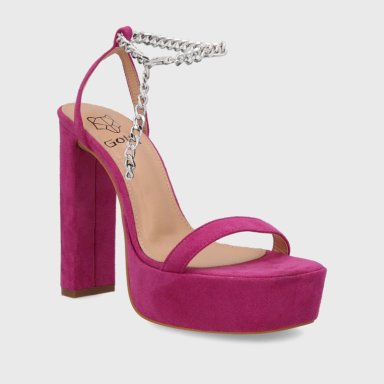 ZAPATILLA DORADA CUERO MUJER 18511 - 2
