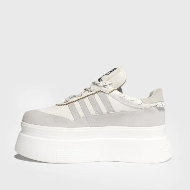 ZAPATILLA PLATAFORMA BLANCA MUJER 13412 - 4