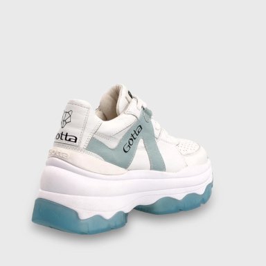 ZAPATILLA CAÑA BLANCO HUESO MUJER 43072 - 7