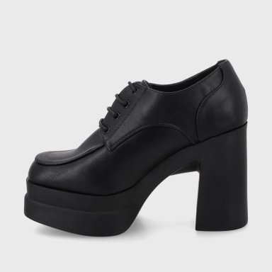 BOTA PLATAFORMA NEGRA MUJER 25923 - 4