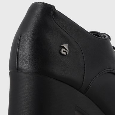 BOTA PLATAFORMA NEGRA MUJER 25923 - 6