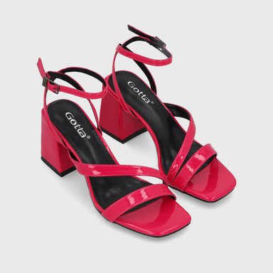 SANDALIAS MUJER GOTTA FUCSIA TACO 35132 - 3