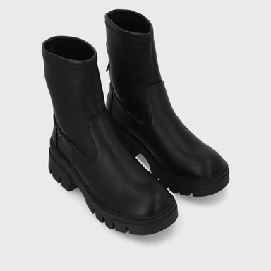 BOTÍN MUJER NEGRO 35982 CASUAL - 3