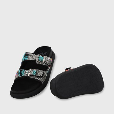 BOTÍN MUJER NEGRO 35982 CASUAL - 8