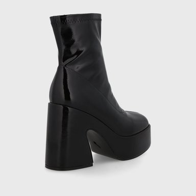 BOTÍN MUJER NEGRO 35702 CASUAL - 5