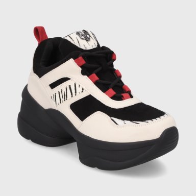 ZAPATILLA PLATAFORMA BLANCA MUJER 13162 - 2
