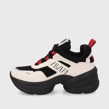 ZAPATILLA PLATAFORMA BLANCA MUJER 13162 - 4
