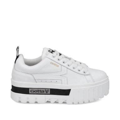 ZAPATILLA PLATAFORMA BLANCA  MUJER 23243 - 1
