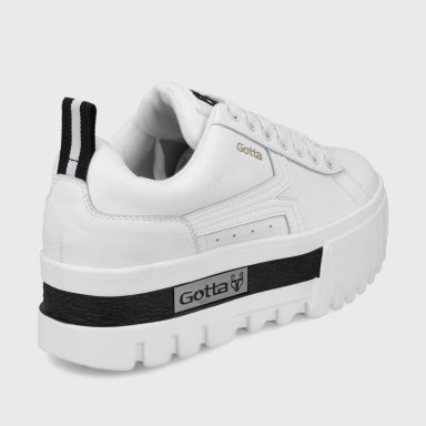 ZAPATILLA PLATAFORMA BLANCA  MUJER 23243 - 5