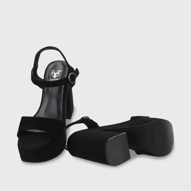 SANDALIAS MUJER GOTTA TACO NEGRA 45910 - 7