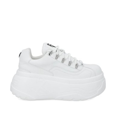 ZAPATILLA PLATAFORMA BLANCA  MUJER 43061 - 1