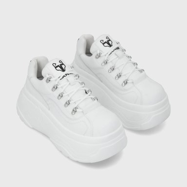 ZAPATILLA PLATAFORMA BLANCA  MUJER 43061 - 3
