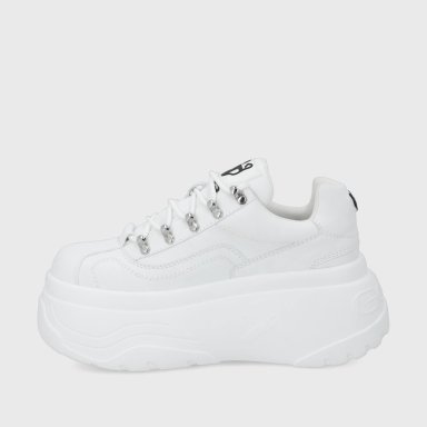 ZAPATILLA PLATAFORMA BLANCA  MUJER 43061 - 4