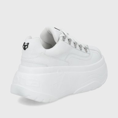 ZAPATILLA PLATAFORMA BLANCA  MUJER 43061 - 5