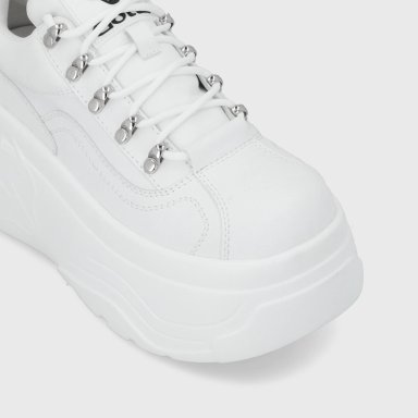 ZAPATILLA PLATAFORMA BLANCA  MUJER 43061 - 6