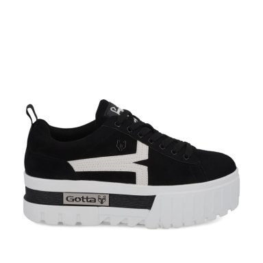 ZAPATILLA PLATAFORMA NEGRA MUJER 2324301 - 1