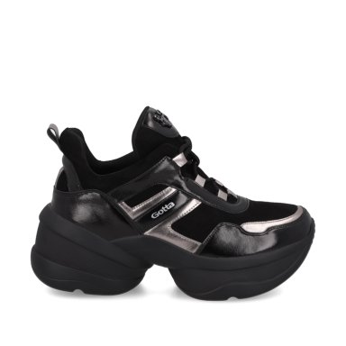 ZAPATILLA PLATAFORMA NEGRA MUJER 13162 - 1