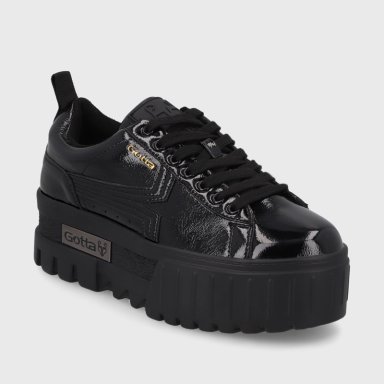ZAPATILLA PLATAFORMA NEGRA MUJER 2324323 - 2