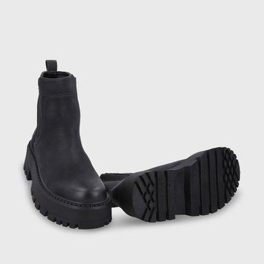 BOTÍN MUJER NEGRO 45803 CASUAL - 7