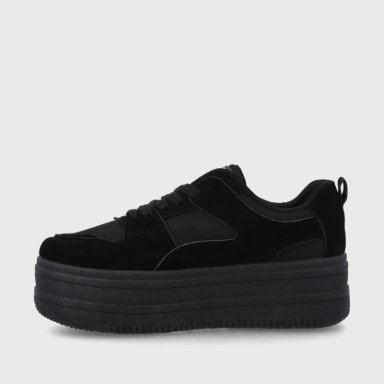 ZAPATILLA PLATAFORMA NEGRA MUJER 38562 - 4