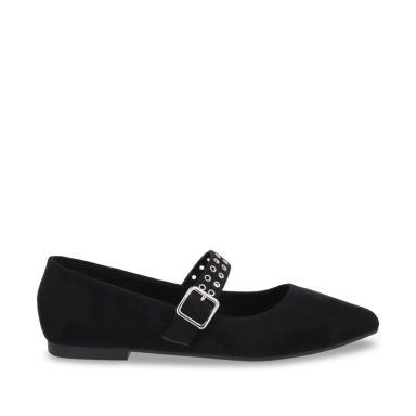 BALLERINA PLANA NEGRO MUJER 54011 - 1