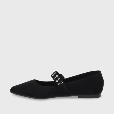 BALLERINA PLANA NEGRO MUJER 54011 - 5